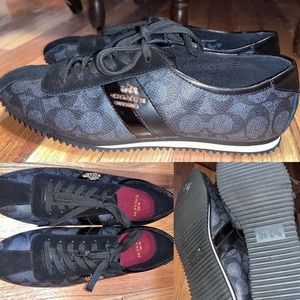 Brand new black coach shoes. Size 9.